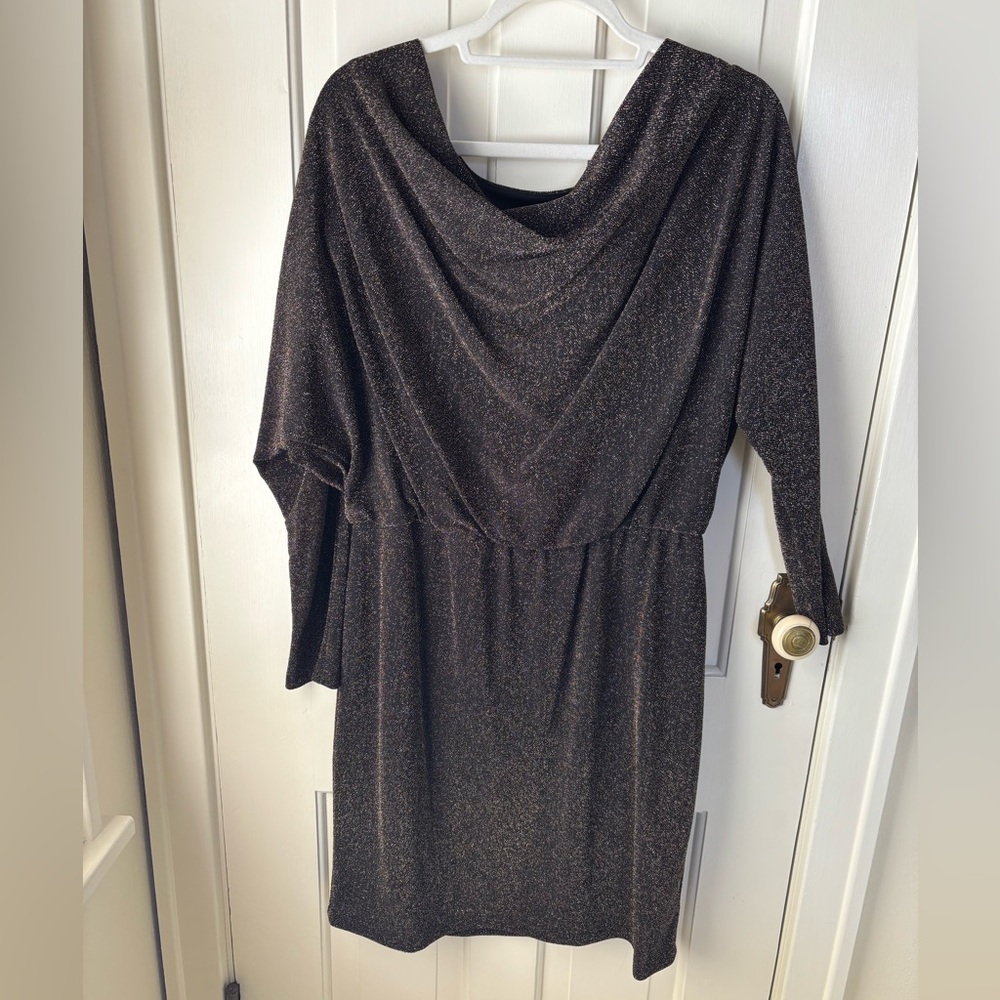 Black sparkly Jessica Howard dress